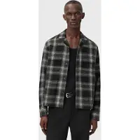 AllSaints Teshio Ls Shirt Black Taglia: XL | Maglie a manica lunga Outlet | Uomo | Nero