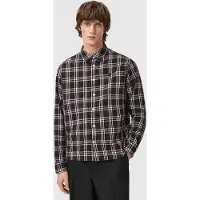 AllSaints Santiago Ls Shirt Brown Taglia: XL | Camicie Casual Outlet | Uomo | Marrone