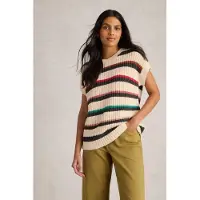 White Stuff Callie Stripe Tank Ivory Multi Taglia: 6 | Maglioni a maglia Outlet | Donna | Bianco