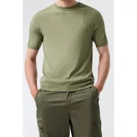 AlphaTauri Fotor V2.y9.01 Flat-knit-shirt Dry Green Taglia: S | Maglioni a maglia Outlet | Uomo | Verde