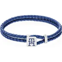 Tommy Hilfiger TJ2790530 Armband Heren Leer Blauw 19cm