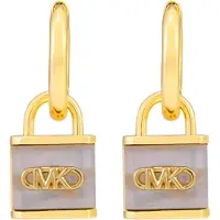 Michael Kors Orecchini Cerchio Oro Con Perla MKC1743TN710 — Orecchini