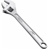 Jetech Tool Jetech chiave regolabile 450 mm (18") – chiave professionale con ampia apertura delle ganasce