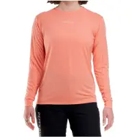Peppermint Women's Peak Long Sleeve Jersey Maglietta da ciclismo Donna (XL, fuchsia)