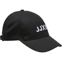 JJXX Cappello da baseball nero / bianco