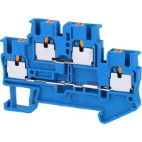 Phoenix Contact , morsetto a due livelli PTTB 2,5, con connessione a molla push-in, tensione nominale 500V - 1 pezzo