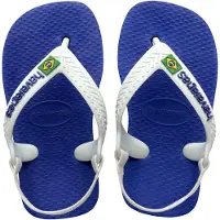 Havaianas Infradito bambini BABY BRASIL LOGO ragazza - Blu - 20