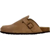The Divine Factory Zoccoletto 'Joasis-Lederpantoletten' marrone