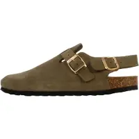 The Divine Factory Zoccoletto 'Leder-Pantoletten Noga Boreal BS Edge' verde