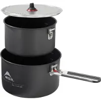 MSR - Pentola - Ceramic 2Pot Set in Alluminio - Nero