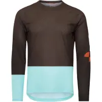 POC Motion Air L/S Jersey Maglietta da ciclismo Uomo (M, marrone)