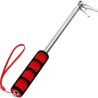 OEM Asta telescopica - Portatile, estensibile in acciaio inox - Lunghezza 150 cm