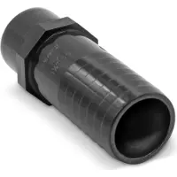 Trend-Pool Ugello per tubo flessibile a pressione Ø 40 mm per assorbitore | presa adesiva x 40 mm | nervatura