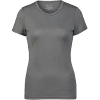 Stoic Women's Merino145 NehrenSt. T-Shirt Maglia merino Donna (L, grigio)