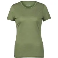 Stoic Women's Merino145 NehrenSt. T-Shirt Maglia merino Donna (XL, olivia)