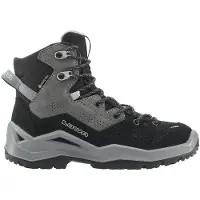 Lowa Kid's Wandax GTX Mid Scarpe da trekking Bambini (29, grigio/nero)
