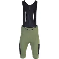 Nalini Singh New Gravel Bib Short Pantaloni da ciclismo Uomo (XXL, olivia)
