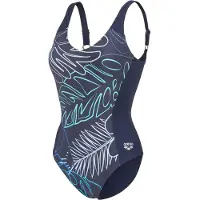 Arena Women's Swimsuit Mia Wing Back Costume intero Donna (40, blu)