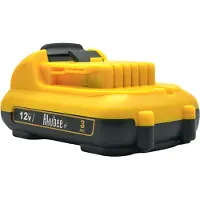 Akubee Batteria 10,8 V - 12 V max 3,0 Ah, compatibile con DeWalt 12 V max