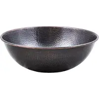 Gemlook Lavabo in rame 40 x 40 x 13