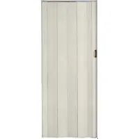 Grosfillex Una porta a soffietto di in legno bianco