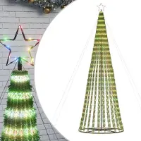 Syfax Albero di Natale a LED 688 LED Colorato 300 cm