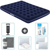 Bestway Materasso gonfiabile - 2 persone - 152 x 203 x 22 cm - Blu - Accessori inclusi