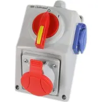 Elektromet | Set Di Installazione C16-18.1N - Grigio Chiaro - IP54 - Alta Qualita - Montaggio Facile