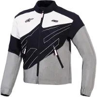 Alpinestars Giacca Stella Moshell Black Fur Gray Off White Pink