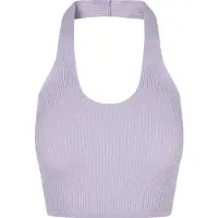 Urban Classics Top in maglia lilla chiaro