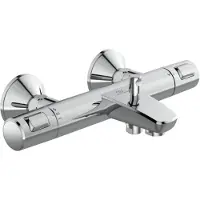 Ideal standard Ceratherm T25 termostato per vasca da bagno con montaggio a superficie, proiezione 158 mm A7206AA Cromo