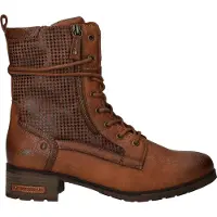 Mustang Stivaletto stringato cognac / nero