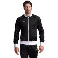 Arena M Relax Iv Team Jacket Black-white-black Taglia: M | Bomber Outlet | Uomo | Nero