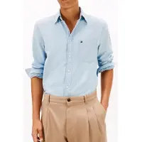 Tommy Hilfiger Chambray Pocket Shirt Light Blue Chambray Taglia: L | Camicie Casual Outlet | Uomo | Blu