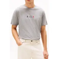 Tommy Hilfiger Brand Love Small Center Tee Medium Grey Heather Taglia: S | T-shirt stampate Outlet | Uomo | Grigio
