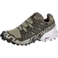 Salomon Speedcross 6 Gore-Tex Scarpe per trail running Uomo (46 2/3, beige)