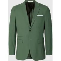 Selected Giacca A Petto Unico Uomini Verde 48