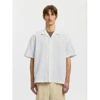 Selected Camicia A Maniche Corte Uomini Bianco M