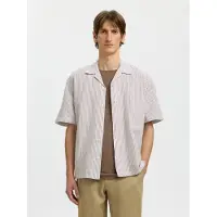 Selected Camicia A Maniche Corte Uomini Bianco XL