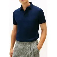 Tommy Hilfiger Hidden Placket Detail Polo Dark Night Navy Taglia: XXL | Polo Outlet | Uomo | Nero