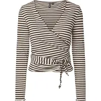 Pieces Top | Marrone | L