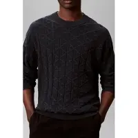Calvin Klein Ls Easy Cotton Crewneck Magical Forest Taglia: XL | Maglioni a maglia Outlet | Uomo