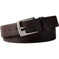 Calvin Klein Mono Frame Buckle Belt Dark Brown/pewter Taglia: 90 | Cinture Outlet | Uomo | Marrone