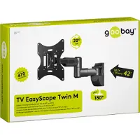 Goobay Supporto Tv Easyscope Twin M 17 -42