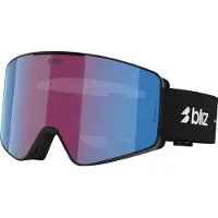 Bliz - Maschera da sci - G001 Matte Black Violet Blue - Nero