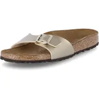 Birkenstock Women's Madrid BF 9 Sandali Donna (39 - Narrow, marrone/beige)