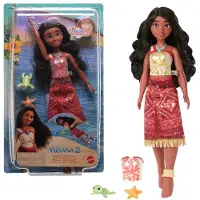 Mattel Bambola Swimming Moana Disney Princess