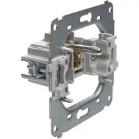 Karlik Elektrotechnik Prese multiple doppie DECO per scatola di montaggio con o senza, grigio opaco, modello 27DGPR-2zp