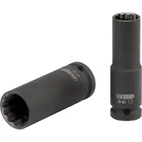 Ks Tools 1/2" presa di corrente a 12 lati, lunga, 29 mm