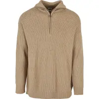 Urban Classics Oversized Knitted Troyer Unionbeige Taglia: L | Dolcevita Outlet | Uomo